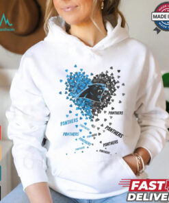 Carolina Panthers Heart Shirt, hoodie, sweater, long sleeve and tank top Carolina Panthers Heart Shirt