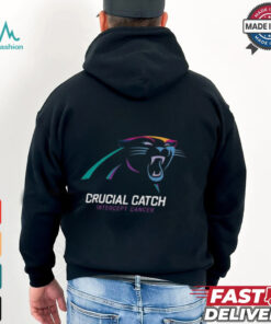 Carolina Panthers Nike Black 2024 NFL Crucial Catch T Shirt