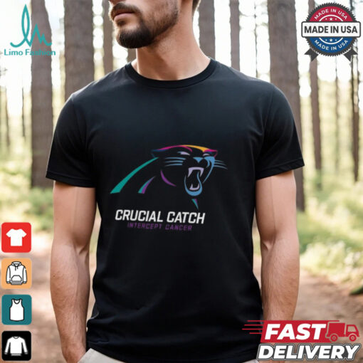 Carolina Panthers Nike Black 2024 NFL Crucial Catch T Shirt