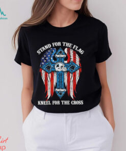 Carolina Panthers Stand For The Flag Kneel For The Cross 2024 T shirt