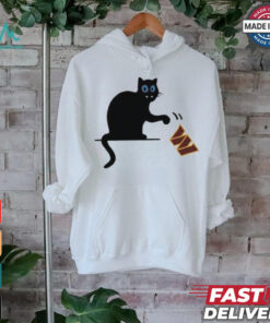 Carolina Panthers black cat push Washington Commanders shirt