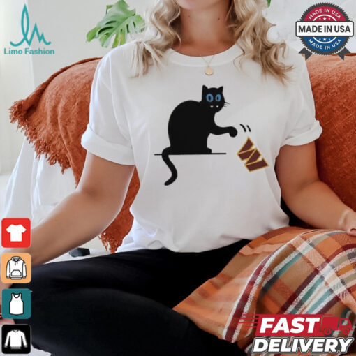 Carolina Panthers black cat push Washington Commanders shirt