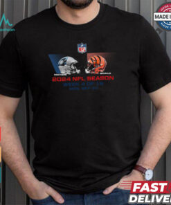 Carolina Panthers vs Cincinnati Bengals NFL season week 4 2024 shirt