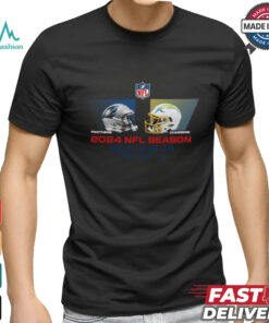 Carolina Panthers vs Los Angeles Chargers NFL Season Week 2 2024 shirt
