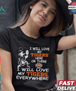 Cat in the hat I will love my Wests Tigers here or there everywhere shirt