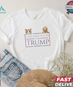 Cats And Ducks For Trump Trump Vance Shirt