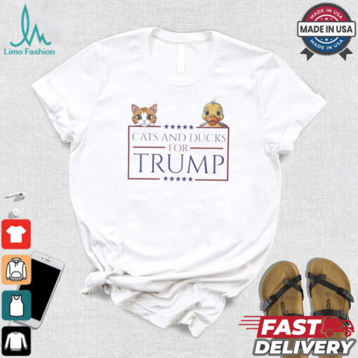 Cats And Ducks For Trump Trump Vance Shirt