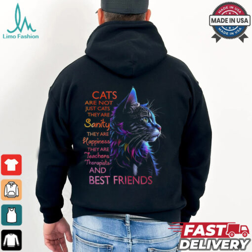 Cats Are Not Just Cats They Are Sanity Best Friends Shirt