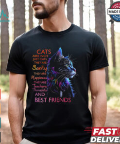 Cats Are Not Just Cats They Are Sanity Best Friends Shirt