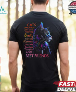 Cats Are Not Just Cats They Are Sanity Best Friends Shirt
