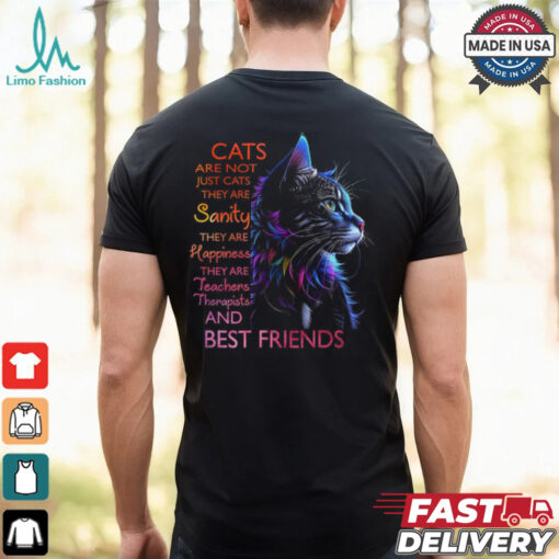 Cats Are Not Just Cats They Are Sanity Best Friends Shirt