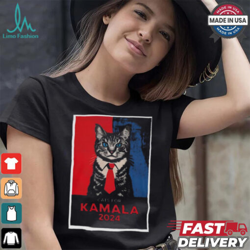 Cats for kamala 2024 shirt
