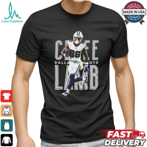 Cedee Lamb Cowboys Football T Shirt