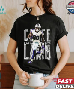 Cedee Lamb Cowboys Football T Shirt