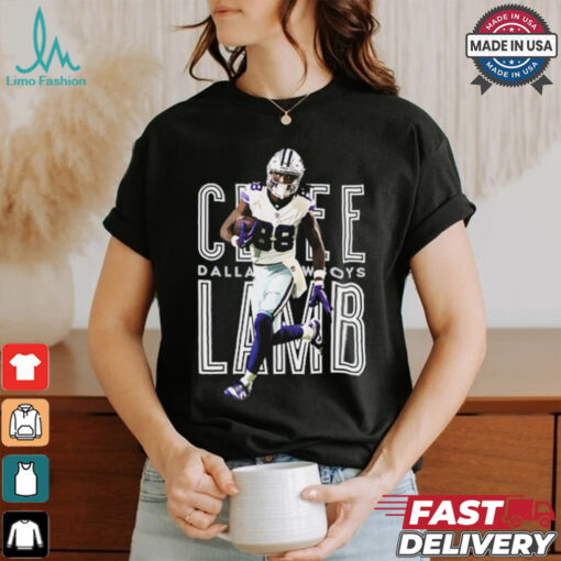Cedee Lamb Cowboys Football T Shirt