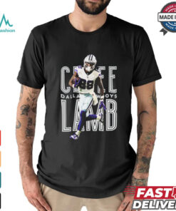 Cedee Lamb Cowboys Football T Shirt