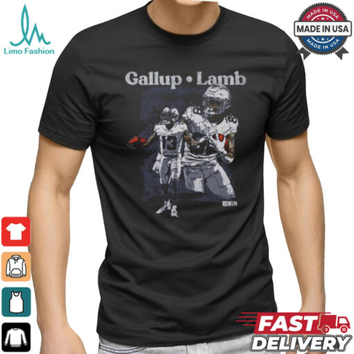 Ceedee Lamb & Michael Gallup Dallas Duo T Shirt