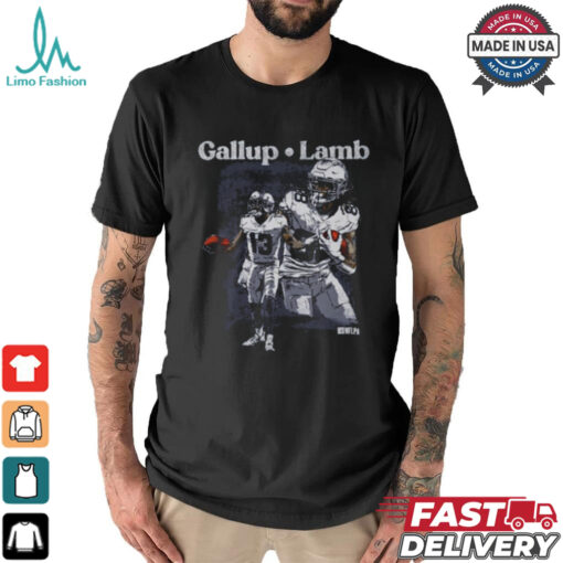 Ceedee Lamb & Michael Gallup Dallas Duo T Shirt