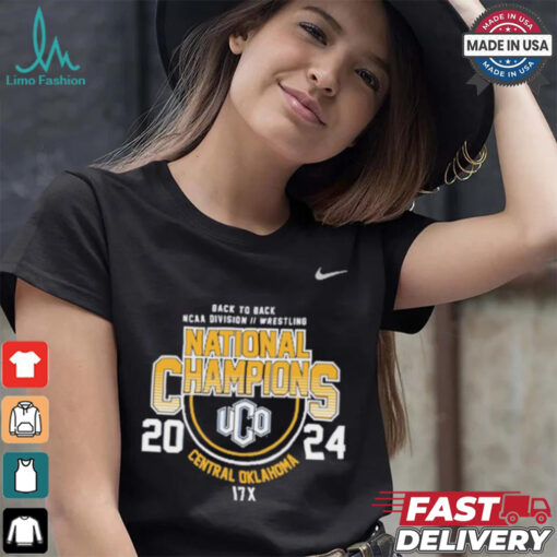 Central Oklahoma 17X Nike 2024 National Champions Shirt