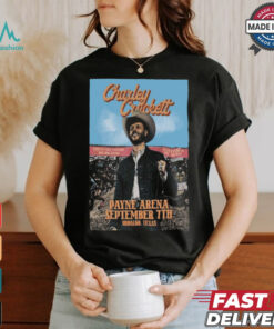 Charley Crockett At Payne Arena In Hidalgo, TX On September 7 2024 Poster Shirt