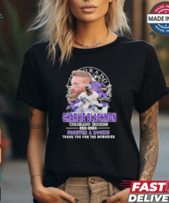 Charlie Blackmon Colorado Rockies 2011 2024 Forever A Rockie Signature Shirt
