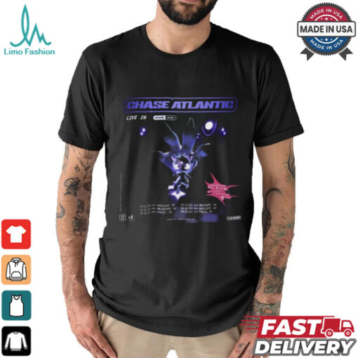 Chase Atlantic Live In Australia NZ New Tracks Nostalgic Hits Tour Dates 2024 Poster Shirt
