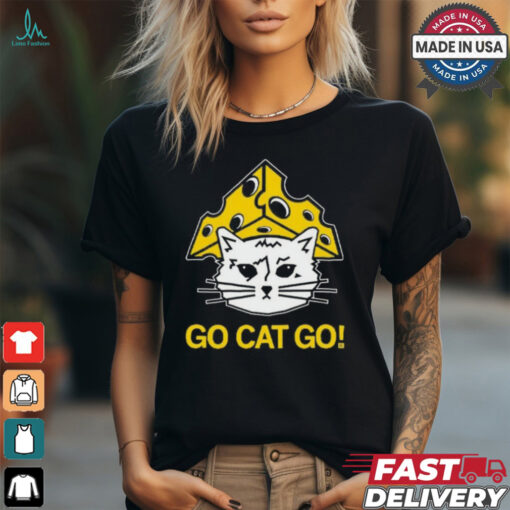 Cheesehead gary go cat go T shirt