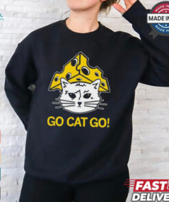 Cheesehead gary go cat go T shirt