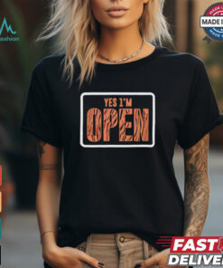 Chicago Bear yes 1’m open shirt