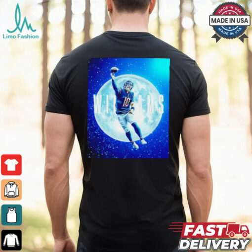 Chicago Bears Caleb Williams to the moon shirt