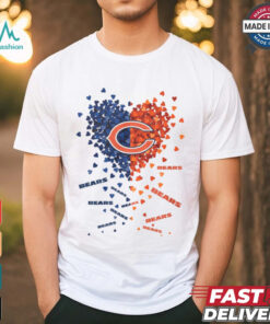 Chicago Bears Heart Shirt, hoodie, sweater, long sleeve and tank top Chicago Bears Heart Shirt