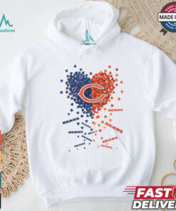 Chicago Bears Heart Shirt, hoodie, sweater, long sleeve and tank top Chicago Bears Heart Shirt