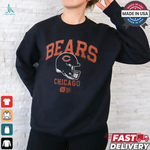 Chicago Bears Nike Anthracite Helmet Essential T Shirt