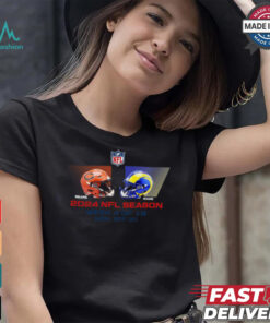 Chicago Bears vs Los Angeles Rams NFL season week 4 2024 shirt