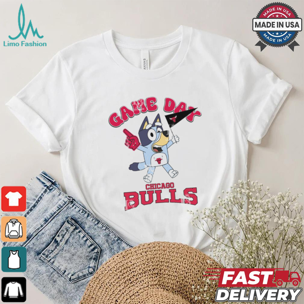 Chicago Bulls Bluey Game Day shirt