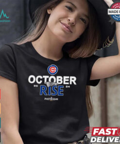 Chicago Cubs October rise 2024 Postseason shirt