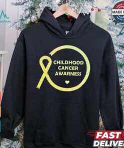 Childhood Cancer Awareness Month T Shirt Gift yellow Ribbon shirt