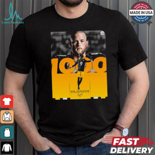 Chris Boswell Pittsburgh Steelers 1000 Career Points Signature Shirt