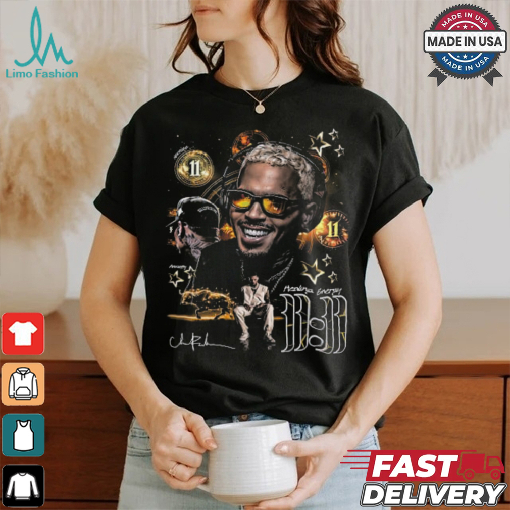 Chris Brown Healing Energy T Shirt Chris Brown Healing Energy T Shirt