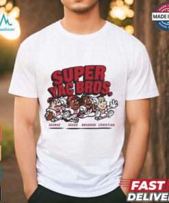 Christian McCaffrey San Francisco 49ers Super Yac Bros shirt, hoodie, sweater, long sleeve and tank top Christian McCaffrey San Francisco 49ers Super Yac Bros shirt