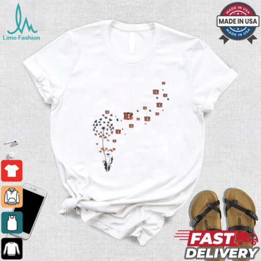 Cincinnati Bengals Floral Dandelion Shirt