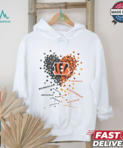 Cincinnati Bengals Heart Shirt
