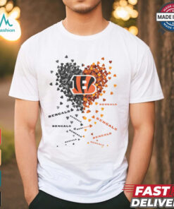 Cincinnati Bengals Heart Shirt