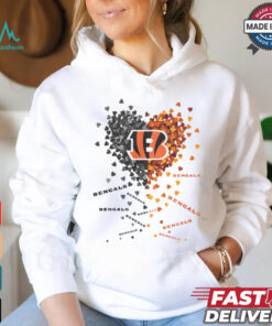Cincinnati Bengals Heart Shirt