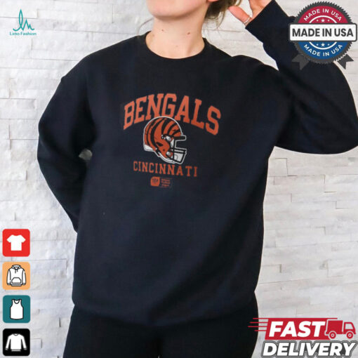 Cincinnati Bengals Nike Anthracite Helmet Essential T Shirt
