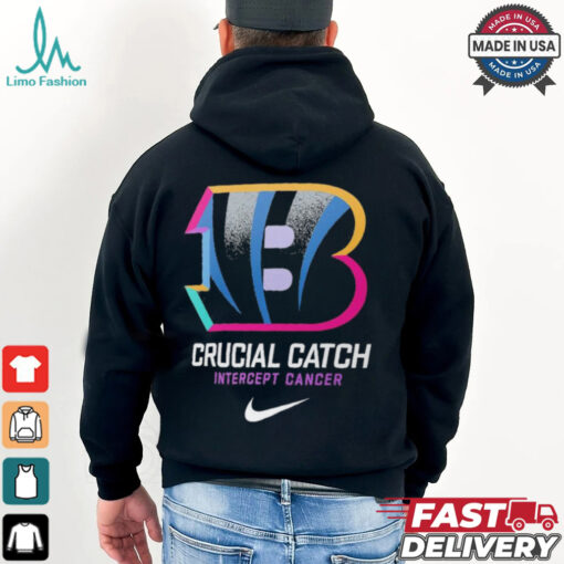 Cincinnati Bengals X Nike 2024 NFL Crucial Catch Shirt