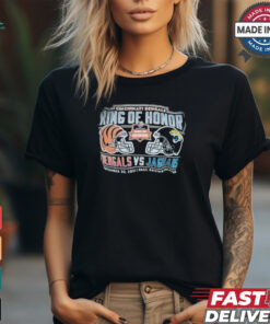 Cincinnati Bengals vs Jaguars Ring Of Honor Sep 30,2021 Paul Brown Stadium shirt