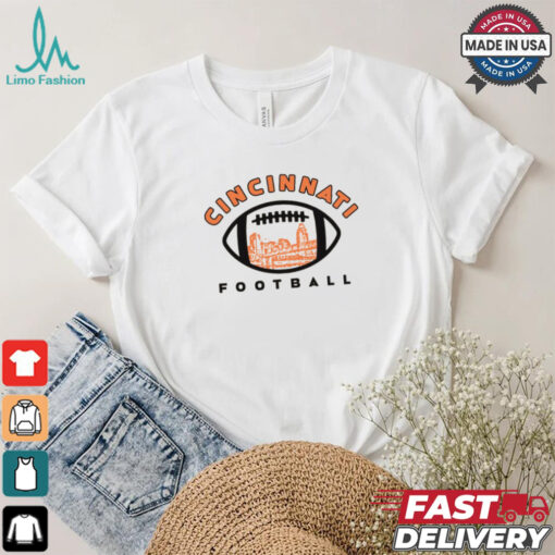 Cincinnati Football Skyline shirt