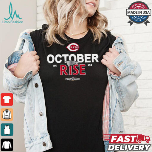 Cincinnati Reds October rise 2024 Postseason shirt