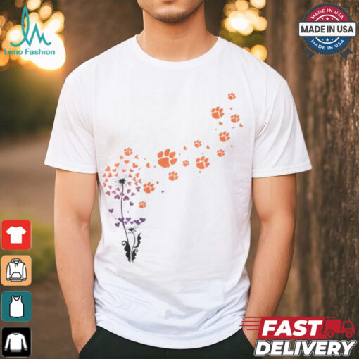 Clemson Tigers Flower Shirt